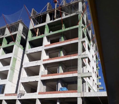 Seyr-i Malatya 7. kat betonu atıldı.