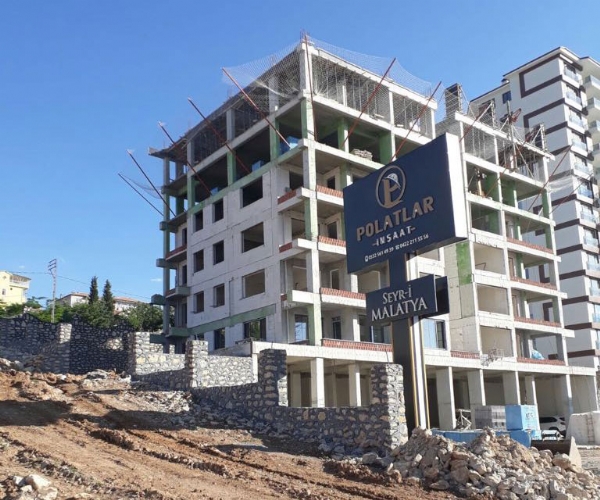 Seyr-i Malatya 7. kat betonu atıldı.