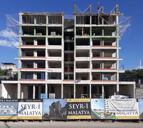 Seyr-i Malatya 7. kat betonu atıldı.